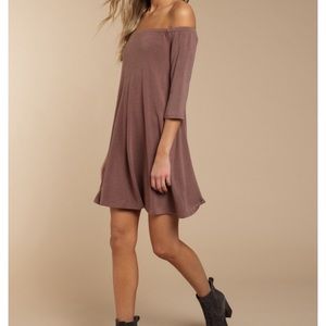 Tobi Purple Shift Dress